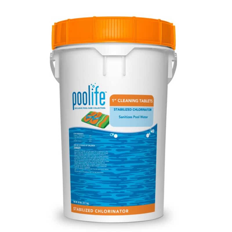 poolife® 1” Cleaning Tablets Stabilized Chlorinator50 lb Splash Pool