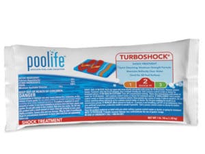 Poolife turboshock for pool opening