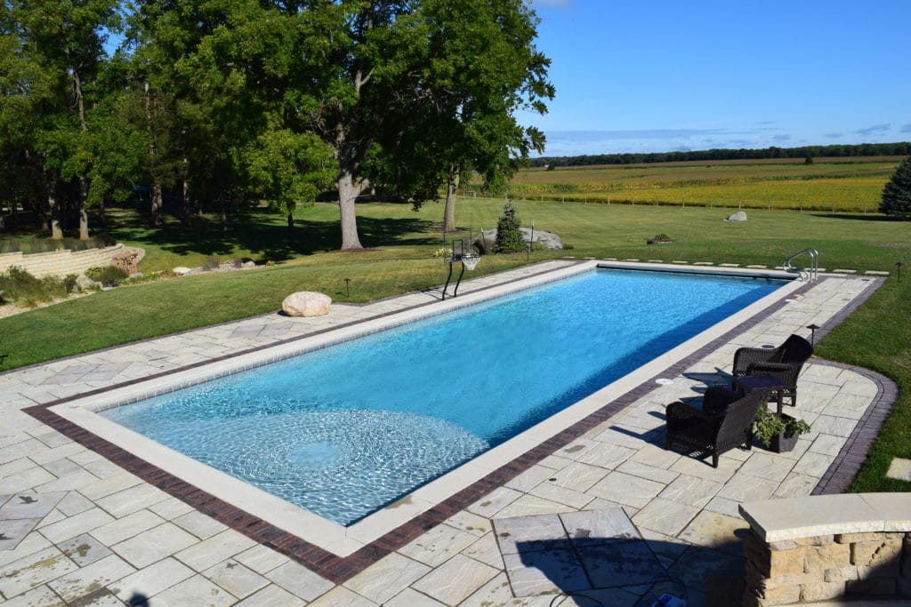 Custom concrete pool project