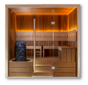 Finnleo Sauna designer sauna series Deco model