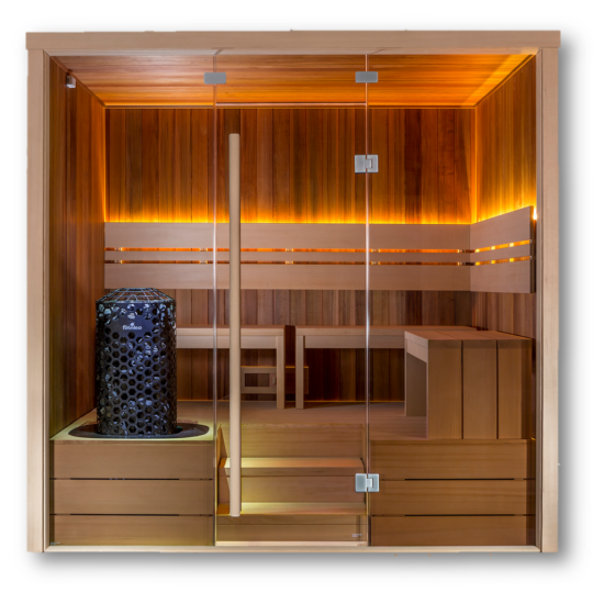 Finnleo Sauna designer sauna series Deco model