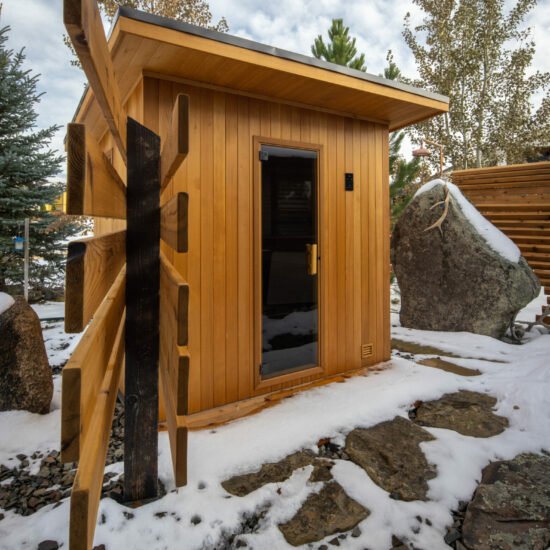 Finnleo outdoor sauna