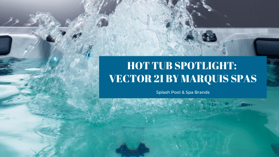Whitewater 4 jets featured in the Vector21 hot tubs by Marquis Spas found at Splash Pool & Spa in Cedar Rapids, Iowa
