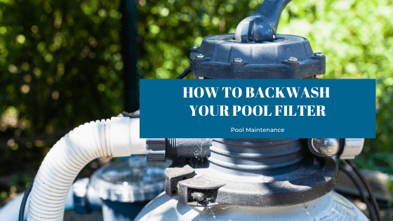 pool equipment needed to backwash a pool filter