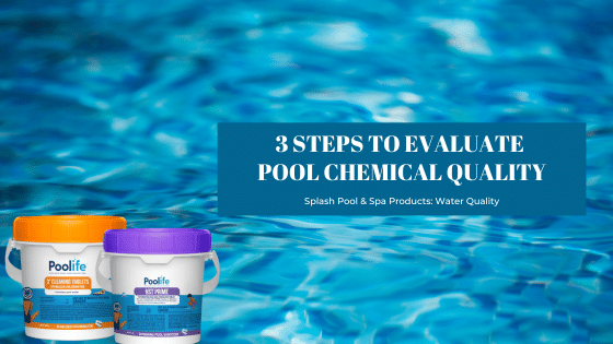 Poolife pool and spa chemicals at Splash Pool & Spa in Cedar Rapids, Iowa
