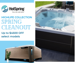 HotSpring Spas hot tubs on sale in Cedar Rapids Iowa